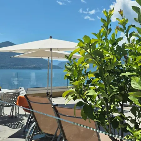 Sollevante Mit Pool Und Fantastischem Seesicht * אסקונה