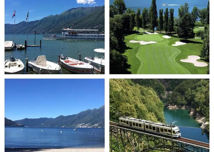 Apartamento Sollevante Mit Pool Und Fantastischem Seesicht Ascona